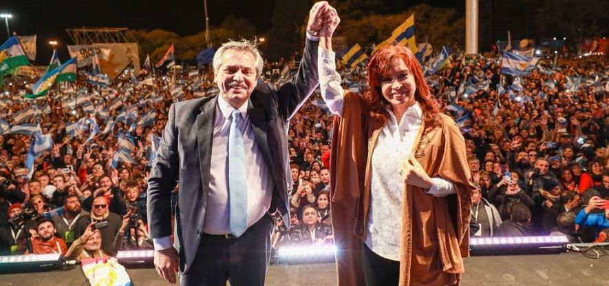 Alberto Fernández - Cristina Fernández e Kirchner